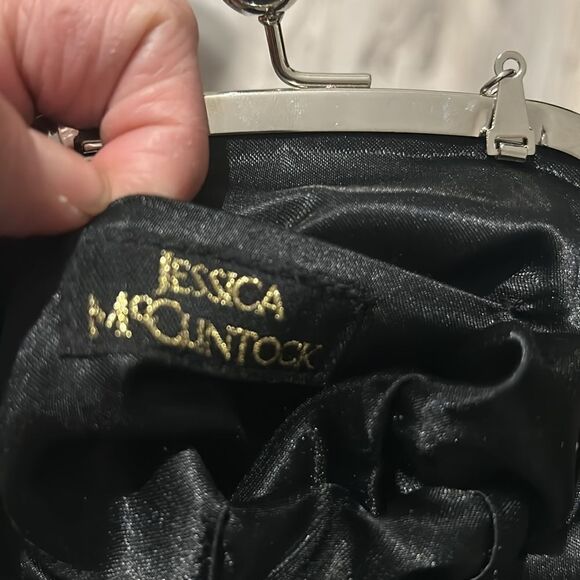Jessica McClintock sequined evening purse preloved EUC ❤️ - Picture 8 of 11
